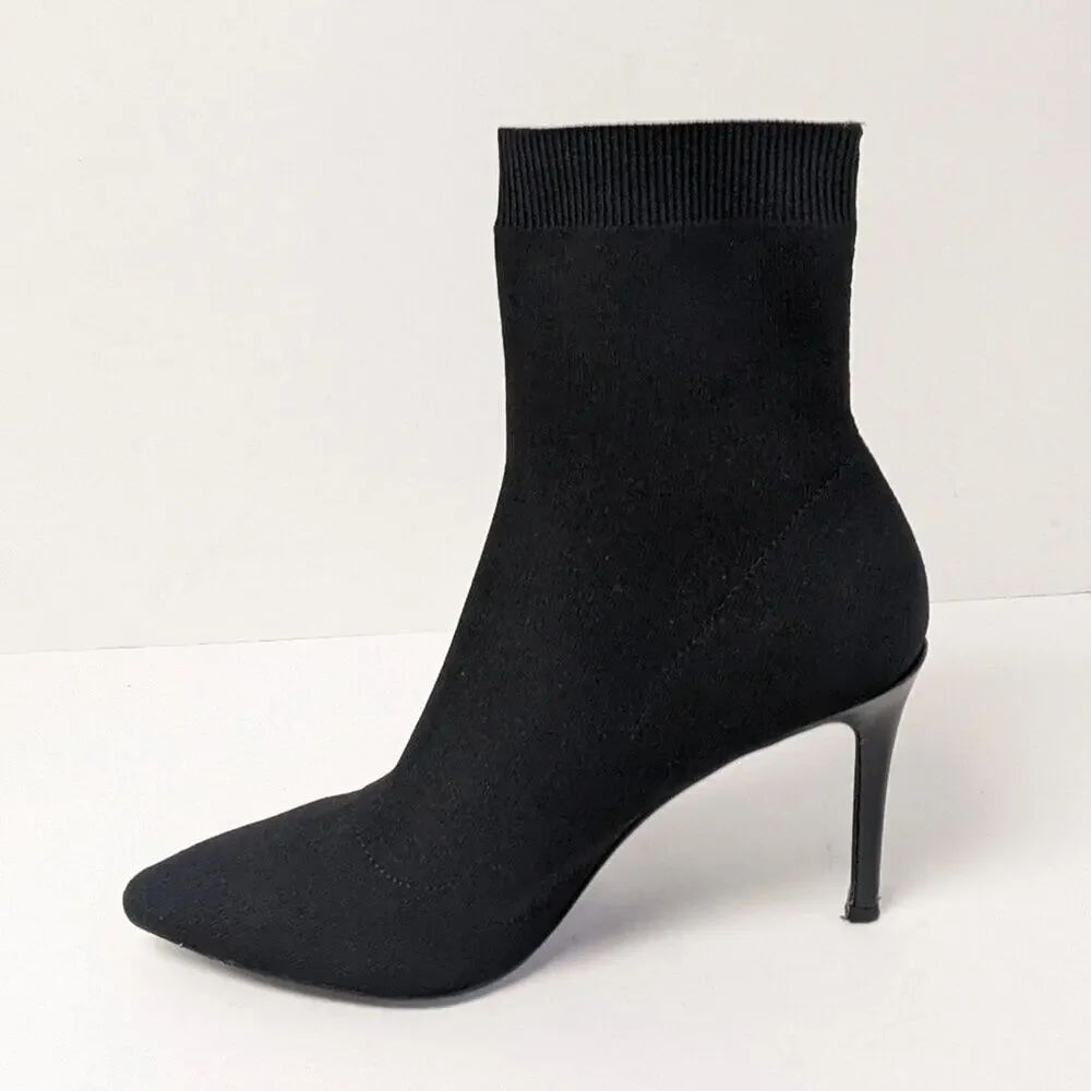 Steve Madden Claire Booties, Black, Women's 9 M - Picture 3 of 6